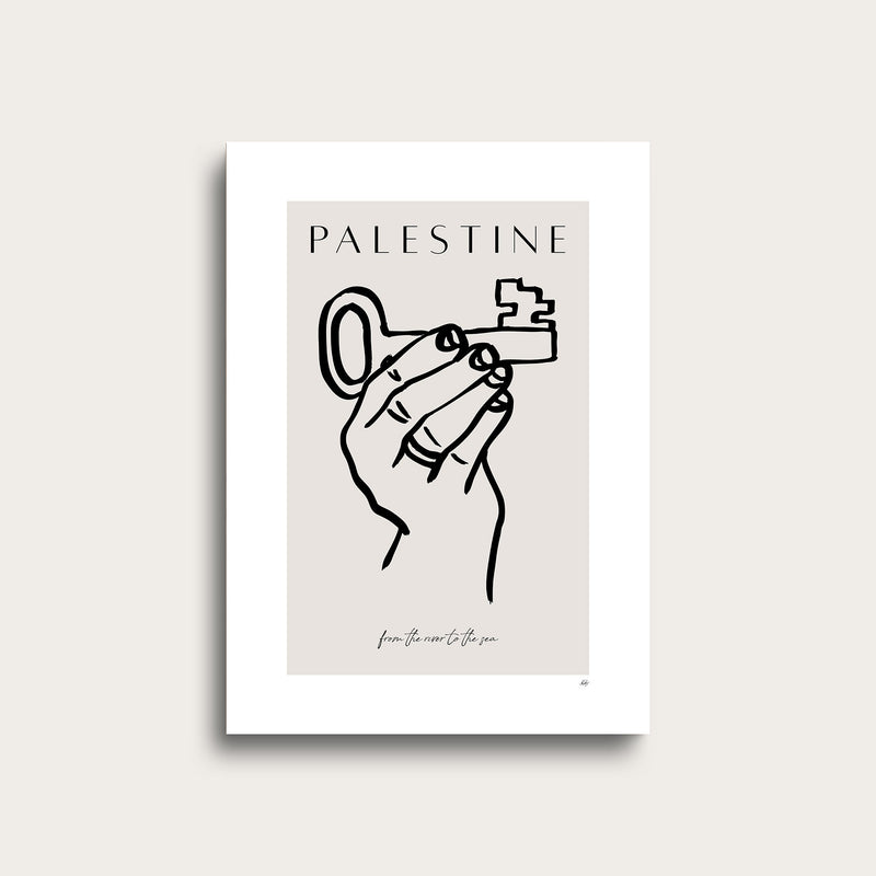 Palestine Illustration | Key #2