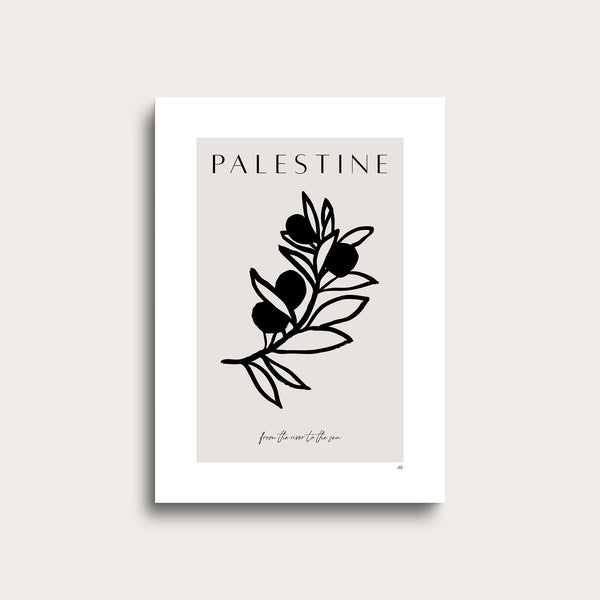 Palestine Illustration | Olives #1